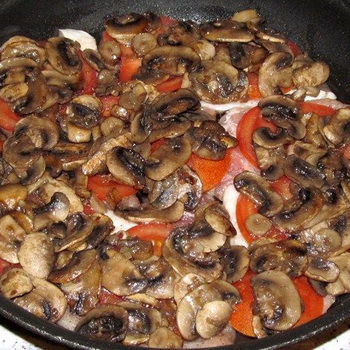Mga Recipe ng Mushroom, Patatas at Kamatis