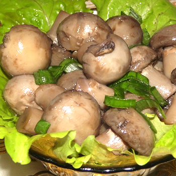水煮蘑菇：蘑菇菜肴的食谱