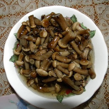 家里的腌蘑菇：冬天的食谱