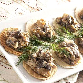 Kaviar jamur: resep buatan sendiri