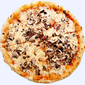 Pizza lezat dengan jamur: pilihan memasak